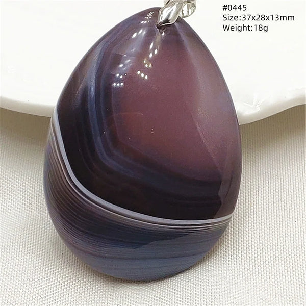 Black Red Agate Pendant-ToShay.org