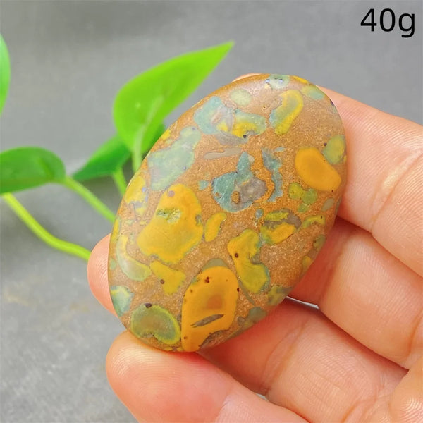 Green Rainforest Palm Stone-ToShay.org