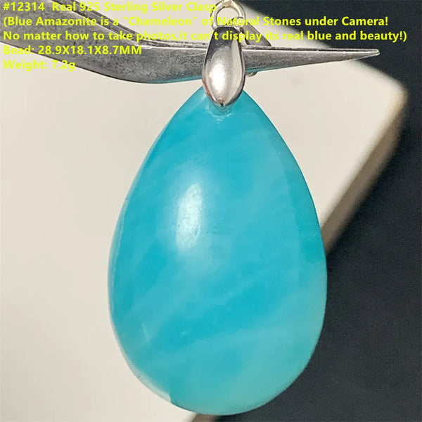 Blue Amazonite Pendants-ToShay.org