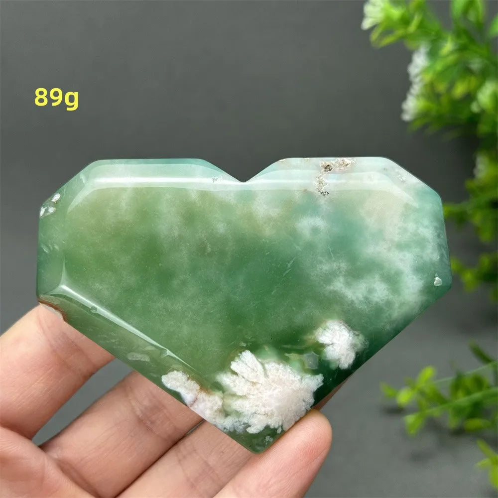 Green Cherry Blossom Agate-ToShay.org