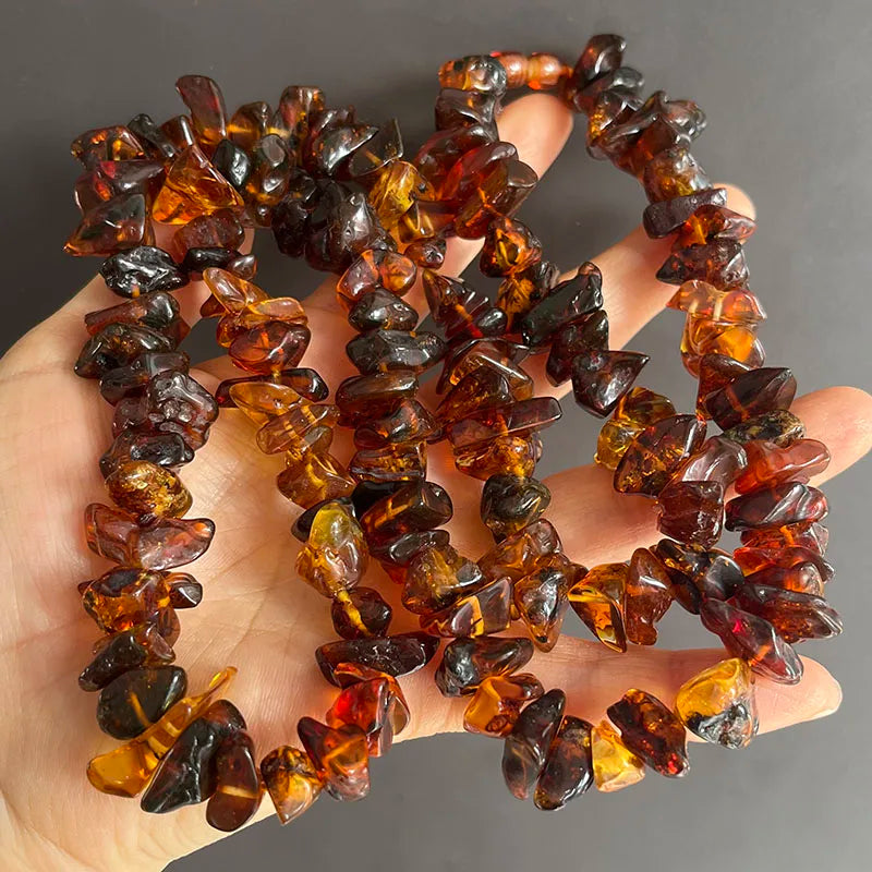 Yellow Amber Necklace-ToShay.org
