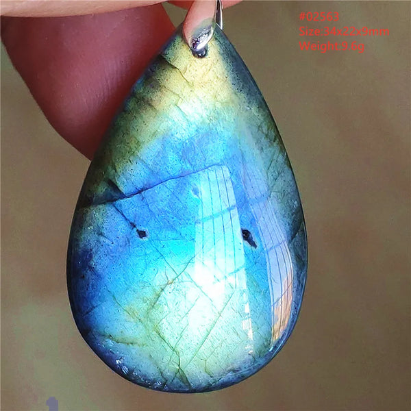 Blue Light Labradorite Pendant-ToShay.org
