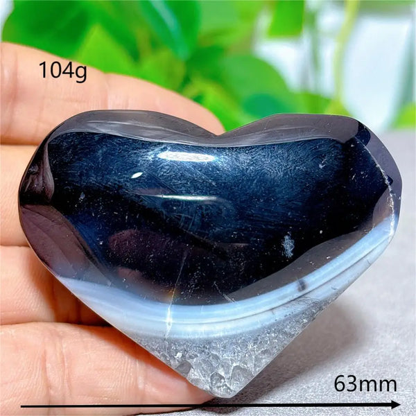 Black Agate Hearts-ToShay.org