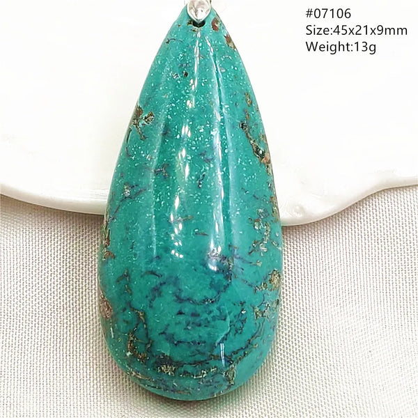 Green Turquoise Pendant-ToShay.org