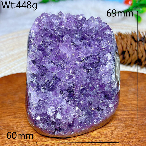 Purple Amethyst Cluster Geode-ToShay.org