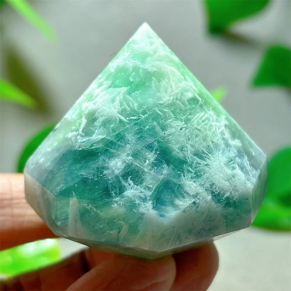 Rainbow Fluorite Diamond-ToShay.org