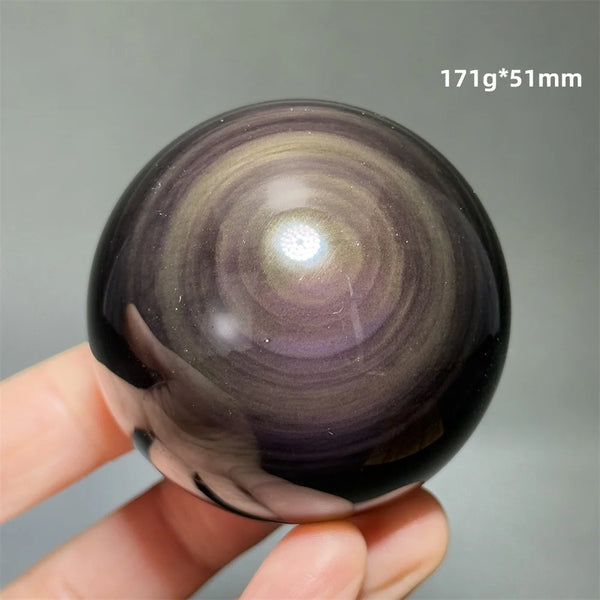 Rainbow Obsidian Ball-ToShay.org