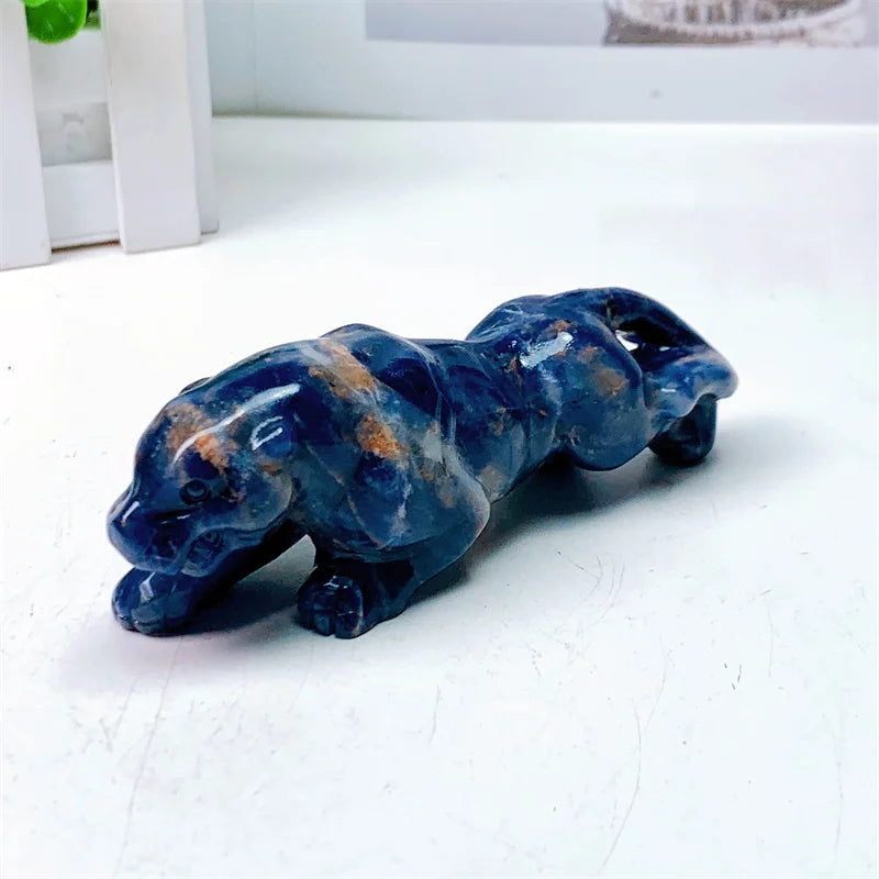 Blue Sodalite Cheetah-ToShay.org
