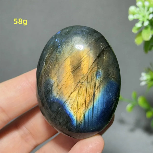 Blue Labrador Palm Stone-ToShay.org