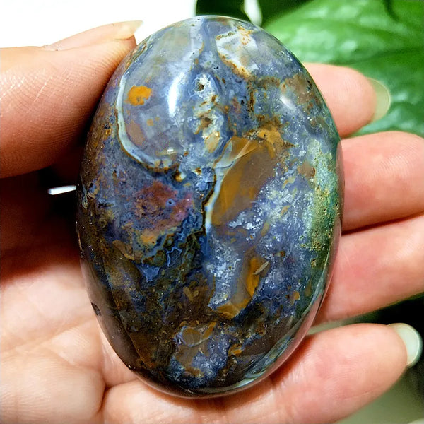 Ocean Jasper Palm Stone-ToShay.org