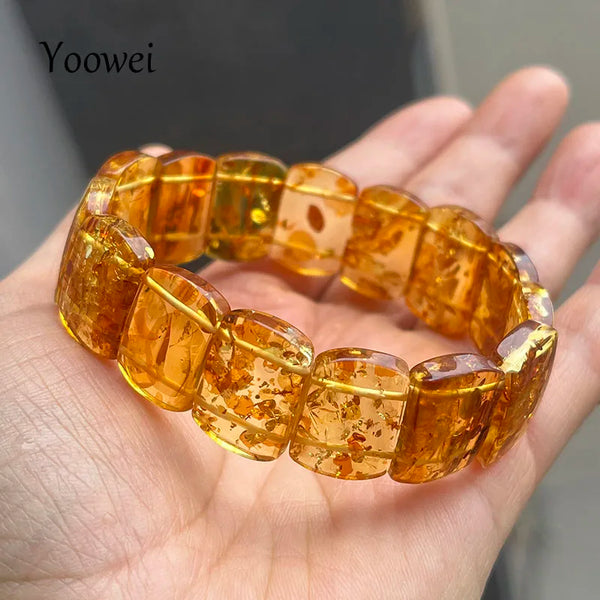 Yellow Amber Bracelet-ToShay.org