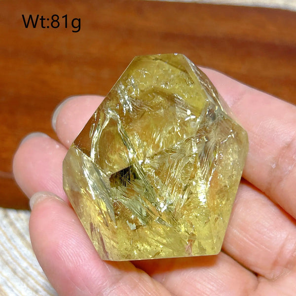 Yellow Smokey Citrine Crystal-ToShay.org