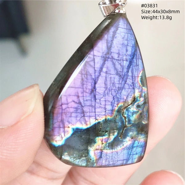 Blue Light Labradorite Pendant-ToShay.org