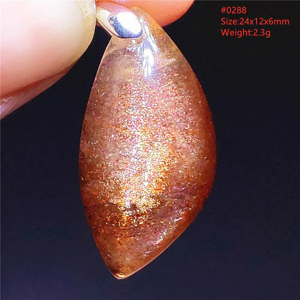 Orange Sunstone Pendant-ToShay.org