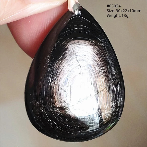 Black Hypersthene Pendant-ToShay.org