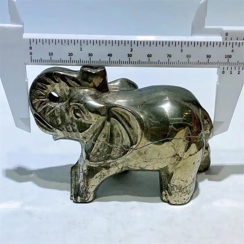 Silver Pyrite Elephant-ToShay.org