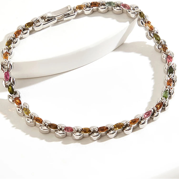 Mixed Tourmaline Bracelet-ToShay.org
