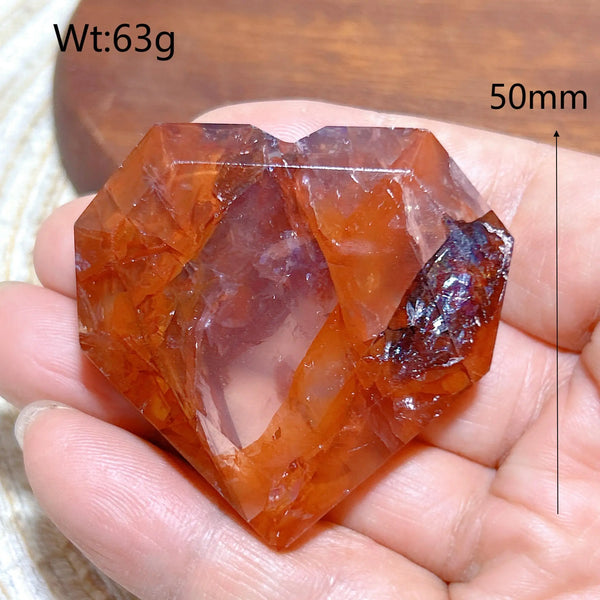 Orange Rainbow Fire Quartz-ToShay.org