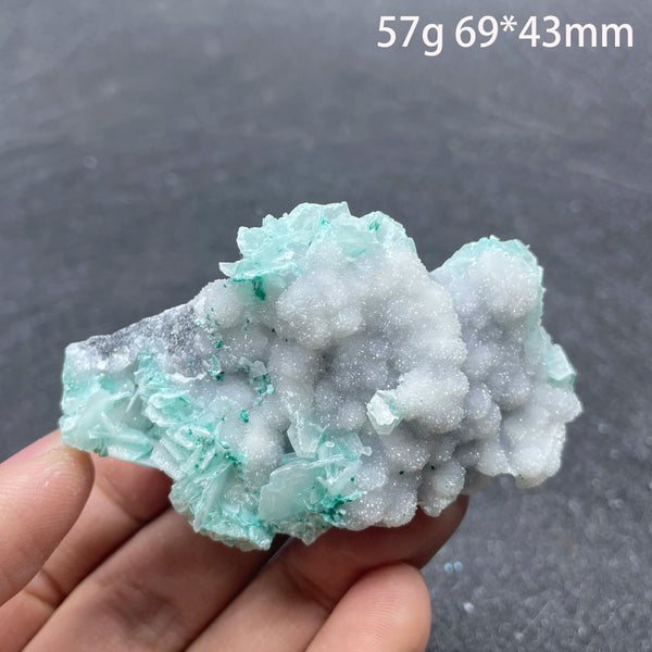 Blue Antlerite Quartz Crystal-ToShay.org