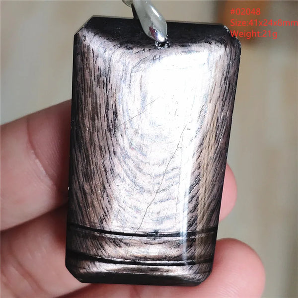 Black Hypersthene Pendant-ToShay.org