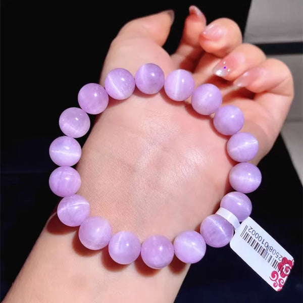 Purple Kunzite Bracelet-ToShay.org