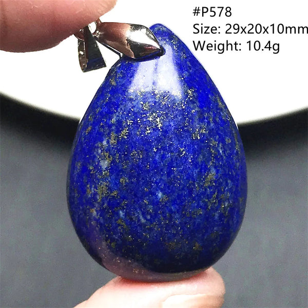 Blue Lapis Lazuli Pendant-ToShay.org