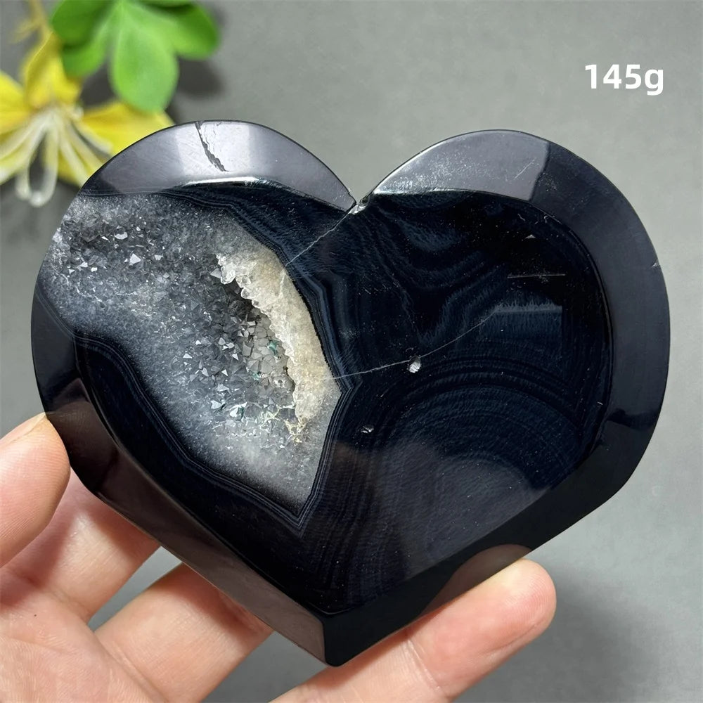 Black Agate Cave Heart-ToShay.org