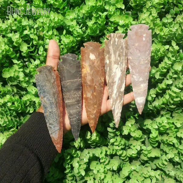 Yellow Agate Spearhead Point-ToShay.org