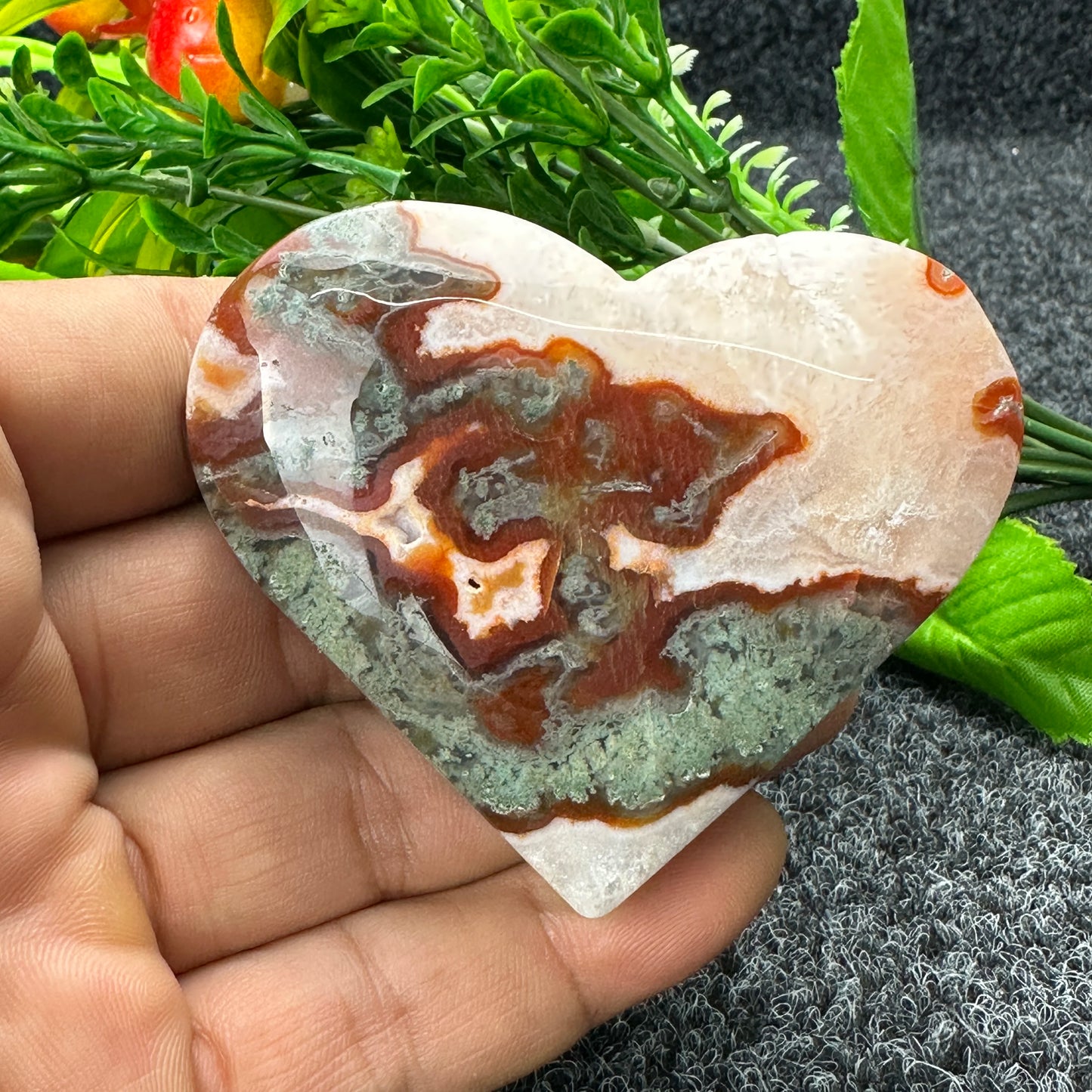 Green Red Moss Agate-ToShay.org
