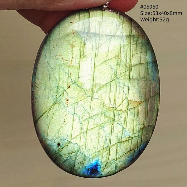 Blue Light Labradorite Pendant-ToShay.org
