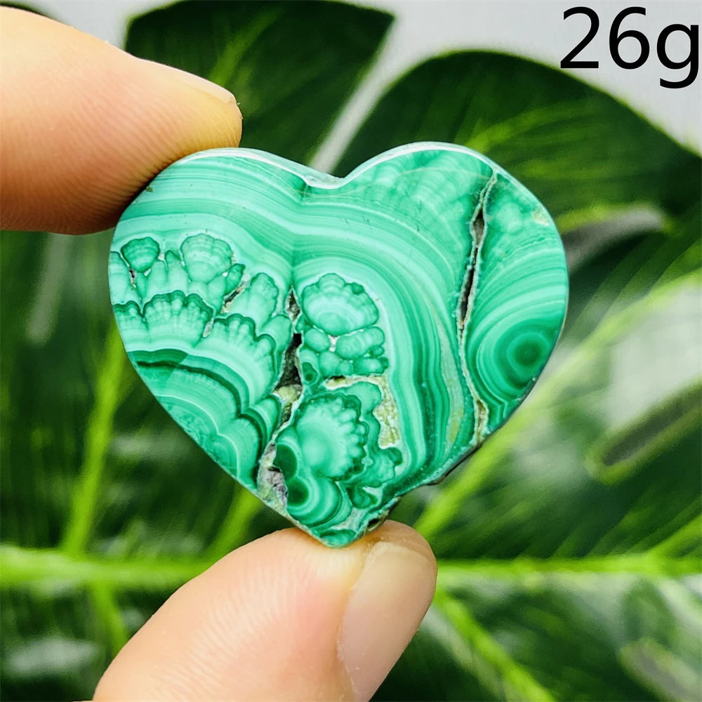 Green Malachite Heart-ToShay.org