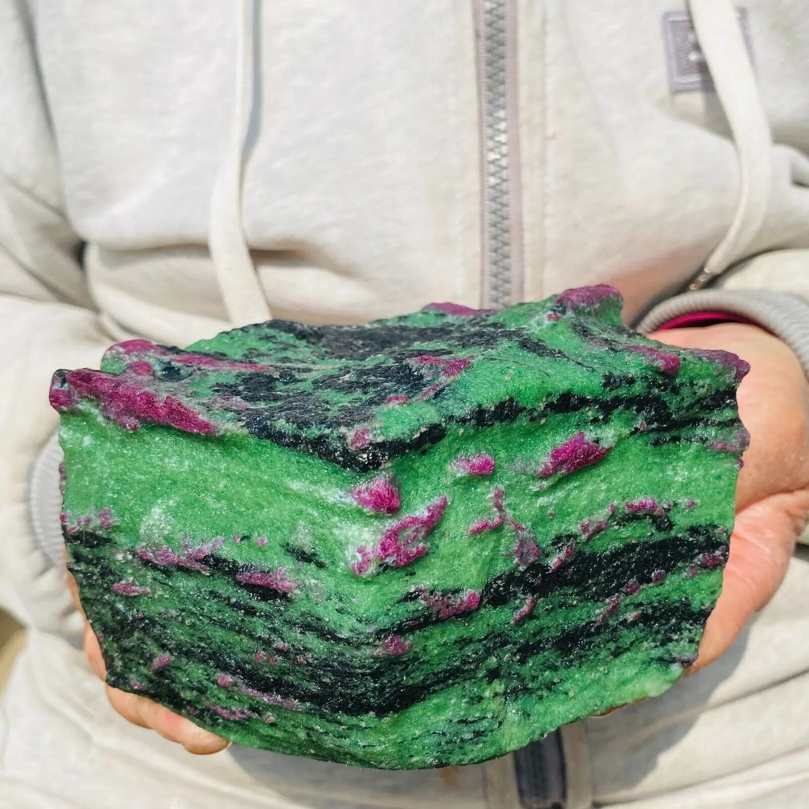 Green Ruby Zoisite Gemstone-ToShay.org