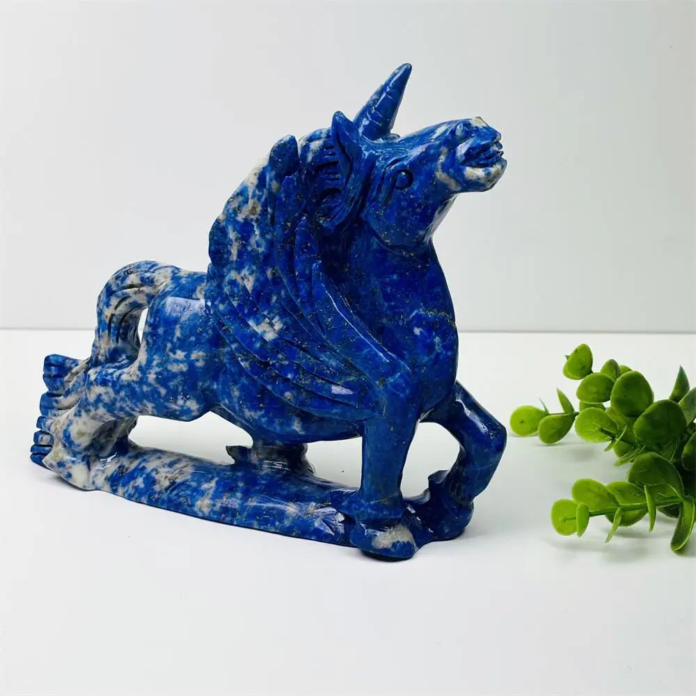 Blue Lapis Lazuli Unicorn-ToShay.org