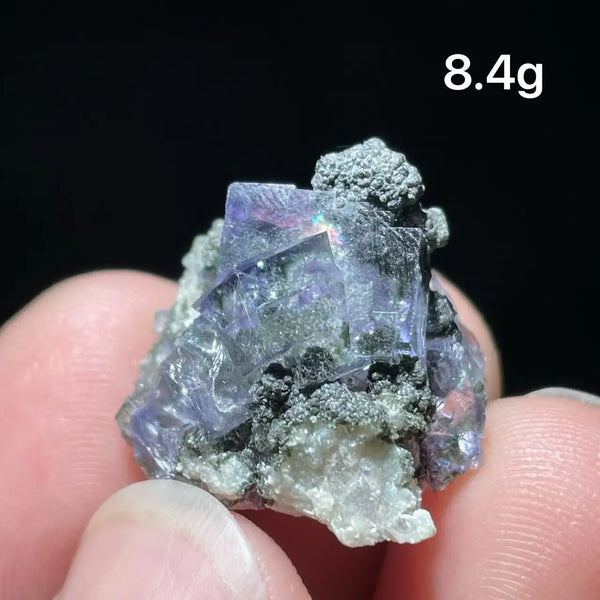 Purple Fluorite Quartz-ToShay.org