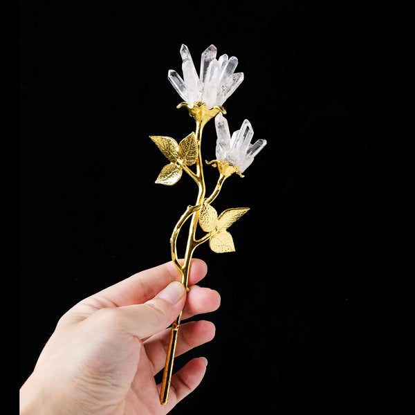 Clear Quartz Flower-ToShay.org