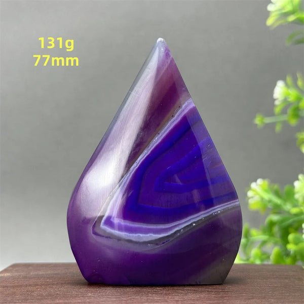 Purple Agate Torch-ToShay.org