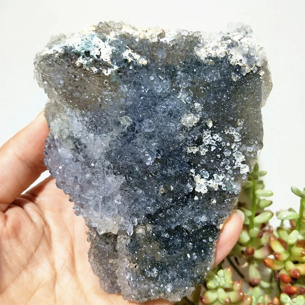 Purple Vision Crystal Cluster-ToShay.org