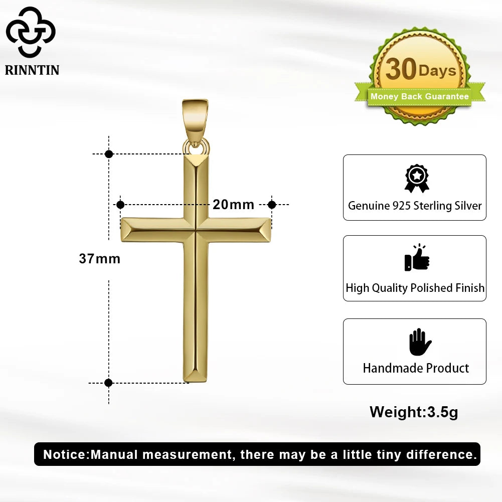 Silver Cross Pendant-ToShay.org