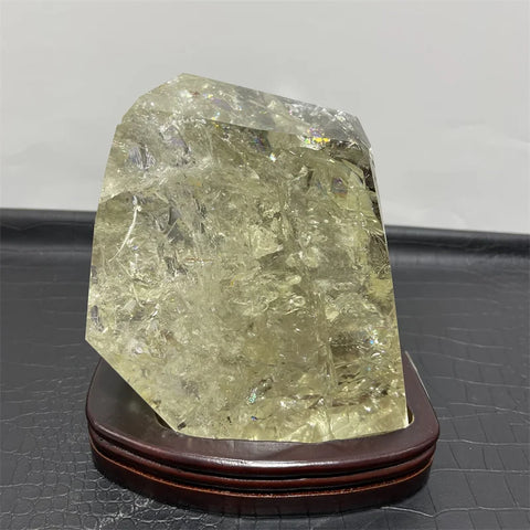 Yellow Rainbow Citrine Stone-ToShay.org