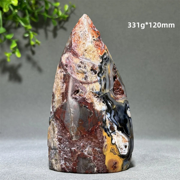 Red Agate Torch-ToShay.org