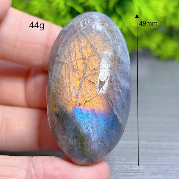 Purple Labradorite Palm Stone-ToShay.org