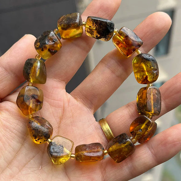 Yellow Amber Bracelet-ToShay.org