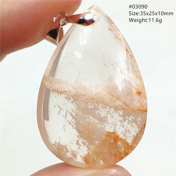 White Orange Phantom Pendant-ToShay.org