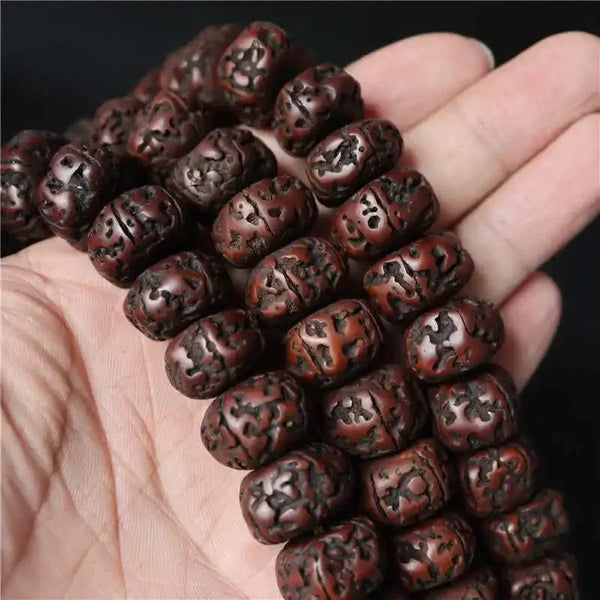 Tibetan Rudraksha Bodhi Beads-ToShay.org
