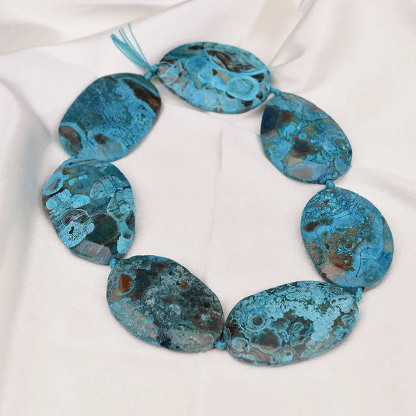 Blue Ocean Jasper Beads-ToShay.org