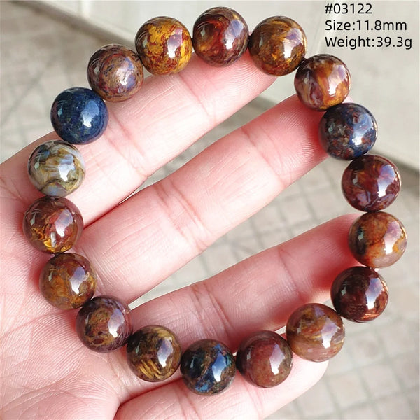 Blue Red Pietersite Bracelet-ToShay.org