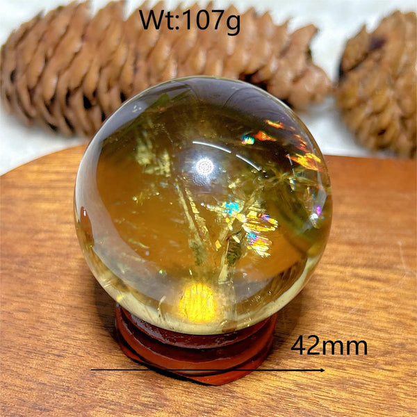 Yellow Citrine Ball-ToShay.org