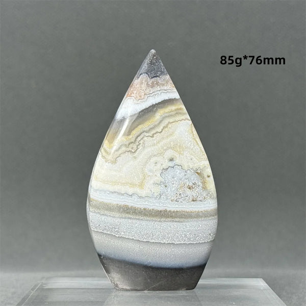 Red Lace Agate Torch-ToShay.org