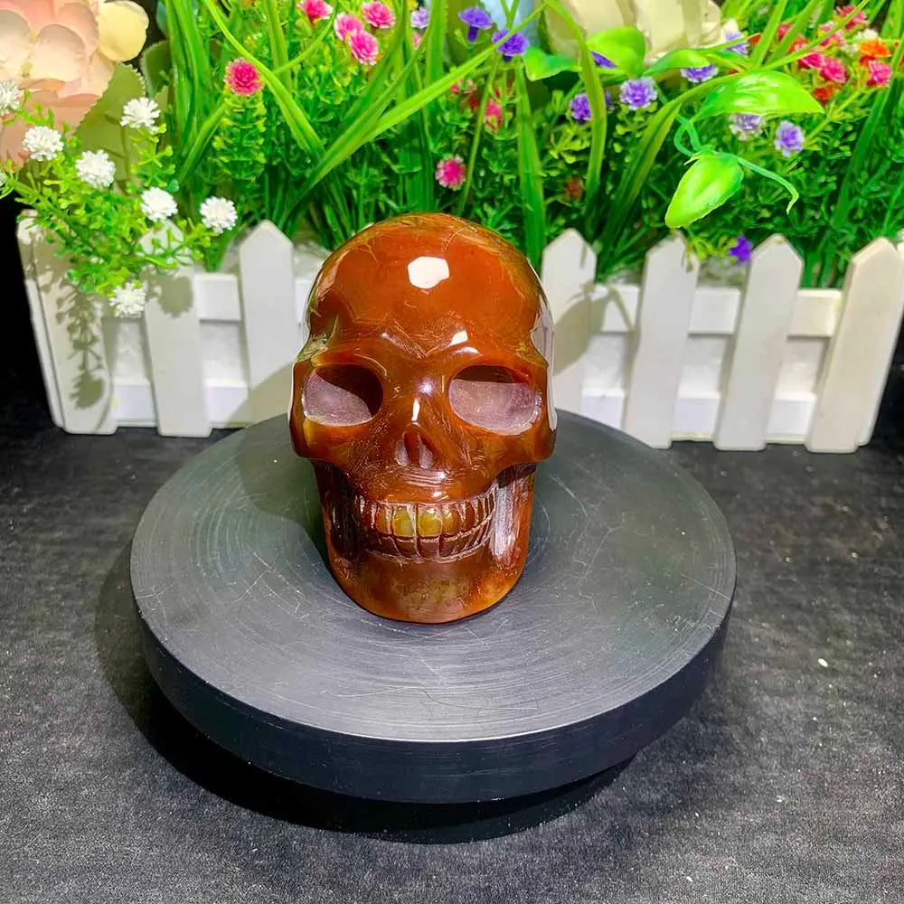 Red Sardonyx Skull-ToShay.org