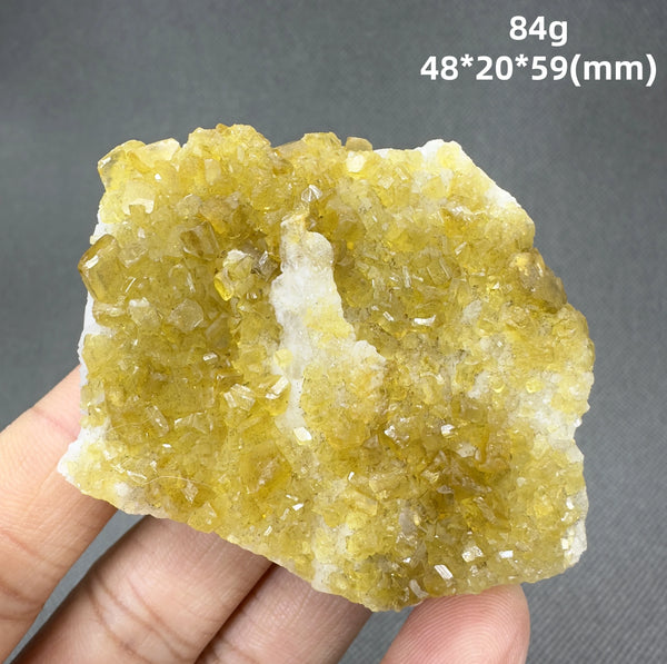 Yellow Barite Mineral Quartz-ToShay.org